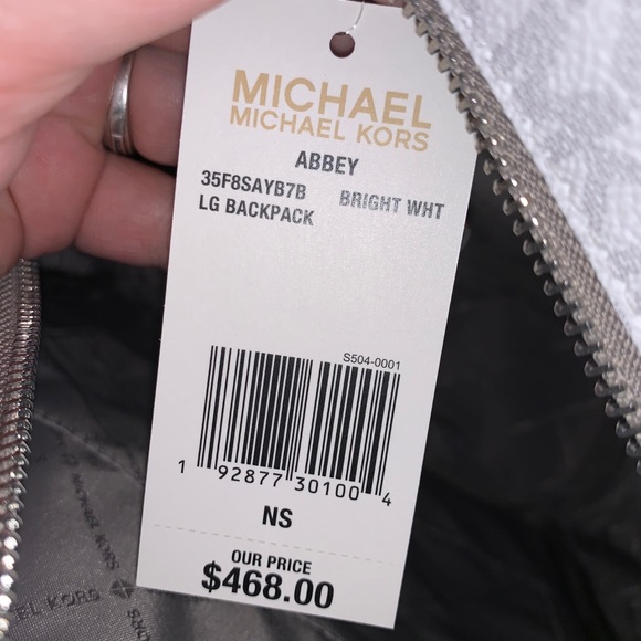 Michael Kors Abbey Large logo Backpack main image 5